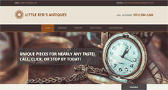 Desktop Screenshot of littleredsantiques.com